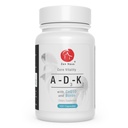 Supplemento di vitamina ADK con Antiossidanti di rete - A, D3, K2 (MK-7 Non-Soy) e E con acido lipoico CoQ10 e Alfa - per Vision, ossa forti e denti, e supporto immunitario - D3 5000 iu Complex