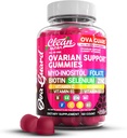Clean Nutraceuticals Ovarian Health Support | Myo-Inositol & D-Chiro Inositol Gummies | Folate Selenium Zinc Vitamin C D B1 B3 Maca Root Choline Bitartrate Sting Nettle N Acetyl Cysteine Clean