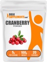 BulkSupplements.com Polvere di mirtillo - integratori di mirtillo per le donne e gli uomini, mirtilli a secco - non zuccherato e senza glutine, 5g per porzione, 100g (3,5 oz) (pacchetto di 1)