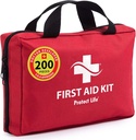 Kit di pronto soccorso per la vita, Kit di pronto soccorso per l'installazione di uffici, Forniture di kit medici, Kit di pronto soccorso per le aziende, Scuola & Uso commerciale - 200 pezzi