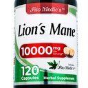 Lab | Lions Mane | 120 capsule | Lions Mane Supplement | Lions Mane Supplement Capsule | Mushroom Supplement | Ultra high absorption.