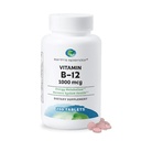 Integratori energetici Splendore della Terra, con vitamina B12, nessun colore artificiale o aroma, senza glutine, supporto Metabolismo energetico (1000mcg, 200 compresse)