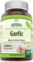 Herbal Secrets Aglio Supplemento | 5000 Mg Per Serving | 120 Softgels | Non-GMO | Gluten Free | Made in USA