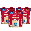Atkins forte alta proteina Shake, Vanilla aromaed, 30g Protein, basso Carb e basso zucchero Shake, Keto Friendly, Gluten Free, Muscle and Gut Health Support Complex, 12 conte
