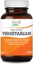 Integratore di enzimi digestivi vegetariani Real-ZymesTM con probiotici per una migliore digestione - Supporto naturale per il sollievo di Bloating, Gas, Belching, Diarrea, Constipazione, IBS, ecc - 90 caps