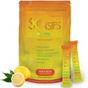 Skin Health & Energy Boost Drink Mix- Sugar Free, SOD B (TM), Antiossidanti del Concentrato di Melone francese, Su The Go Stick Packs, Lemon, 10 Pack