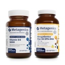 Metagenics Bundle - D3 5000 & EPA-DHA 720-120 Softgels di D3 5000 per il supporto immunitario, Bone & Heart Health* - 120 Softgels di EPA-DHA 720 per il cuore, Musculoskeletal & Immune System Health*