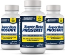 SUPER BETA PROSTATE Support Supplemento per la salute degli uomini - Riduci i viaggi del bagno, Promuovi il sonno, Impiegamento migliore della vescica e la prostata sana, Beta Sitosterol - 60 conte (Pack of 3)