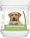 Retriever Labrador, Golden, Polvere Multi-Essentials per cani - un integratore ideale di vitamine, minerali e antiossidanti per il vostro cane - 8 oz