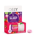 OLLY Extra resistenza sonno rapido dissolvere compresse, 5mg Melatonina, Vegan, fragola - 30ct