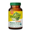 MegaFood Vitamina D3 5000 IU (125 mcg) - Integratori Vegetariani con Vitamina D3 K2 - Supporta Bones, Denti, Muscoli e Salute Immune - Certificato Non OGM - 60 Mini Capsule, 60 Serve
