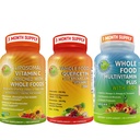 Vitamine giornaliere complete - Quercetina con supplemento di bromelaina Bundle up con Multivitamin Plus per gli uomini e le donne con ferro e Liposomal vitamina C Gel liquido - per il supporto immunitario, respiratorio, digestivo