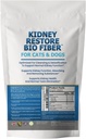 Bio Fibra per il supporto del rene del gatto e del cane, supplemento di salute del rene, supporto del rene per cani e gatti, cane di sostegno renale, aggiungere w / cibo renale, supporto normale Funzione del rene - 60 Serve