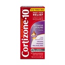 Crema di rilievi Itch ad alta intensità massima di Cortizone-10, Idrocortisone 1%, Fast-Acting, Crema Anti-Itch per Bug Bites, Rash, Eczema, Psoriasis, Poison Ivy, Oak, Sumac & More, 2 oz