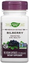 Via della natura Bilberry Estratto standardizzato Veg Capsule 90 ea (Pack of 2)
