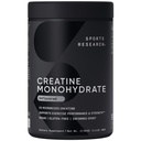 Ricerca sportiva Creatina Monoidrato - Guadagna muscolare magra, migliorare le prestazioni e la resistenza e il supporto Workout Recovery* - 5 g Creatina micronizzata - 17.64 oz