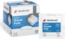 4’ x 4’’’ Sterile Gauze Pads (100 Conteggio) monouso e individualmente Wrapped Medical Gauze Pads, Wound Care Product for First Aid Kit and Medical Facilities (Pack of 1)