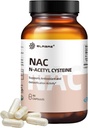 N-Acetyl-L-Cysteine (NAC) Supplemento 450 mg, Antiossidante, Promotes Liver&Kidney Detox, Supporta la salute respiratoria e la funzione immunitaria,90 capsule