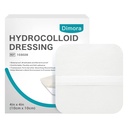 Dimora Hydrocolloid Dressing 4" x 4" per la cura del dolore, 10 Pcs Large Patch Bandages con Self-Adhesive per il copriletto, Burn, Blister, Cura dell'acne, Super assorbente per la guarigione veloce