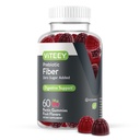 Viteey Prebiotic Fiber Gummies per adulti, 4g - Gut Health & Digestive Soluble Fiber Supplement Gummies - Zero Sugar Aggiunto, Vegan, Gluten-Free - 60 Count