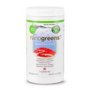 BioPharma Scientific NanoGreens Superfood Powder – Frutta e Verdura, Antiossidanti e Probiotici per Energia, Digestione e Supporto Immune – 30 Serve, Sapore di Fragola