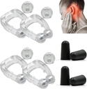 Acupeace Tinnitus Relief Dispositivo, Acupeace Anti Tinnitus Relief Ear Clip, Dispositivo per Stop Ear Ringing, Tinnitus Relief per Ringing Ears-2pairs