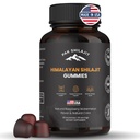 Gomma di Shilajit pura Sundried Himalayan per uomini e donne | Gummie di Shilajit Organic | Minerali di Trace Natural 85 Plus Acido Fulvic | Energia, Immunity | Zucchero-Free 60 pancia sana