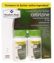 Mark del membro precedentemente conosciuto come semplicemente giusto destro Cetirizine Hydrochloride Allergy Tablets, 10 mg-400 Conte.