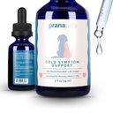 PranaPets Cold Symptom Support for Cats & Dogs | Natural Formula Safely Aids with Colds, Seasonal Allergies & Kennel Cough | Aiuta Open Airways for Easy Breathing