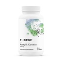 THORNE - Acetyl-L-Carnitina - 500 mg - Supporta la funzione cerebrale e le sensazioni nervose sane nelle mani e nei piedi* - Glutine, Latticini & Soy-Free - 60 capsule