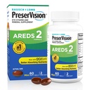 PreserVision AREDS 2 Vitamine Occhiali, #1 Eye Doctor Raccomandato Marca, Luteina e Zeaxantina Supplemento con Vitamina C, Vitamina E, Zinco e Rame, 60 Softgels (Minigels)