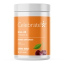 Celebrare le vitamine del ferro supplemento con vitamina C - 45 mg di ferro, 60 mg di vitamina C, vitamine baratiche per i pazienti WLS, manicotto verticale & gastrico Bypass Chirurgia - Ciliegia, 90
