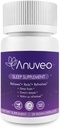 Natural Sleep Aid | Non-Habit Forming | Herbal Sleep Supplement per un sonno migliore con Valerian, Melatonina, Magnesio e Ashwagandha | Pillole dormienti per adulti (28 capsule vegane)