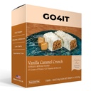 GO4IT Health Meal Sostituzione Bar, HIGH Protein Nutrition Bar, HIGH Fiber, Calorie Basse, KETO amichevole, On-the-go, Barra per la perdita di peso, 7/Box - (Vanilla Caramel Crunch)