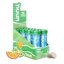 Vitamine Nuun Compresse elettrolitiche con vitamina D, C, E, A, & B6, Acido Folico, Magnesio & 4 Altri elettroliti essenziali, Gluten Free & Vegan, Lime Tangerine, 8 Pack (96 Servings Total)