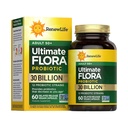 Adulto Probiotico 50 Plus Capsule Probiotici, Supplemento giornaliero Supporta Salute urinaria, Digestiva e Immune, L. Rhamnosus GG, Daieria, Soia e senza glutine, 30 miliardi di CFU, 60 Conte