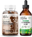 Gummie di cannella di Ceylon e piante selvatiche & Gymnema Tincture