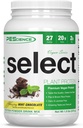 PEScience Select Vegan Plant Based Protein Powder, Mint Chocolate, 27 Serving, Pea Premium e Brown Rice Blend