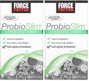 Fattore di Forza ProbioSlim + Prebiotico Fibra di perdita di peso Supplemento per le donne e gli uomini, Probiotico e Prebiotico Digestive Health Support with Green Tea Extract and Psyllium Husk Fiber, 120 capsule