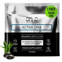 Orlo DHA – Integratore DHA Vegan (EPA & DHA) – Omega 3 Fish Oil & Krill Alternative – Olio di alghe Omega-3 piantato – Brain & Heart Support (60 Mini Burpless Softgels)
