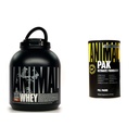 Animal Whey Isolate Protein Powder, Caricato per Post Workout e Recovery & Pak - Conveniente All-in-One Vitamin & Supplement Pack