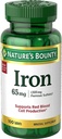 Bounty I.Ron 65mg, 325 mg Ferrous Sulfate - Supporto per l'energia cellulare - 65mg - 100 compresse,..