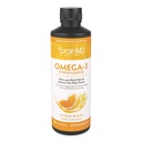 BRAINMD Dr Amen Omega-3 Power Squeeze, Citrus Blast - 16.8 oz - Supporta la cardiovascolare, la salute del sistema immunitario e del cervello - Gluten Free - 30 Serve