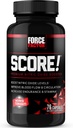 Fattore di Forza SCORE! Nitric Oxide Supplemento per gli uomini con arrapato Goat Weed, L-Citrulline, Ashwagandha, Nero Maca & Tribulus, Ignite Drive & Energy, Aumentare la resistenza, Per la vitalità maschile, 76 capsule