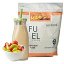 Profumo di frutta della proteina del combustibile Vegan - 21g di proteine Ogni porzione, Deliziosa miscela pianta-basata per la crescita del muscolo, Realizzata da Pea, con D3 vegano, senza aromi artificiali, senza glutine