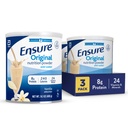 Assicurare la polvere di nutrimento della Vanilla originale | Polvere di proteina della Vanilla | Miscela di Shake di sostituzione del meal piccolo | 8g Protein, 24 Vitamine & Minerali | Salute immunitaria | 14.1 oz - 3 pack