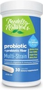 Multi-Strain 12 miliardi di CFU Probiotici e Prebiotici per adulti 30 capsule - Probiotici per uomini e donne per aiutare a ripristinare Gut buona Flora e Support Digestion – Nessuna Refrigerazione Richiesti Probiotici