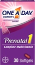 Prenatale 1-A-Day con Softgel acido DHA & Folic, 30 ea (pacchetto di 4)