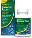 MagniLife Earache Relief, Rilievo naturale ad azione rapida per i nuotatori Oreore, Dolore e Discomfort da Allergie, Freddo e Flu - 90 Tavole dissolvere Rapide