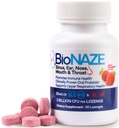 Oral Probiotic BLIS K12 & BL-04 per Sinus, Tonsil Stones, Bad Breath, Post Nasal Drip, Throat, Mouth, Teeth & Gut - Migliorare la salute orale e respiratoria. Strains probiotici clinicamente provati 30 ct
